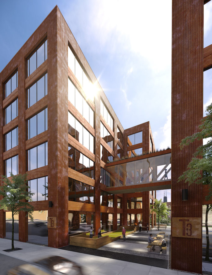 Dlr Group And Hines To Deliver The Metros First Mass Timber Office