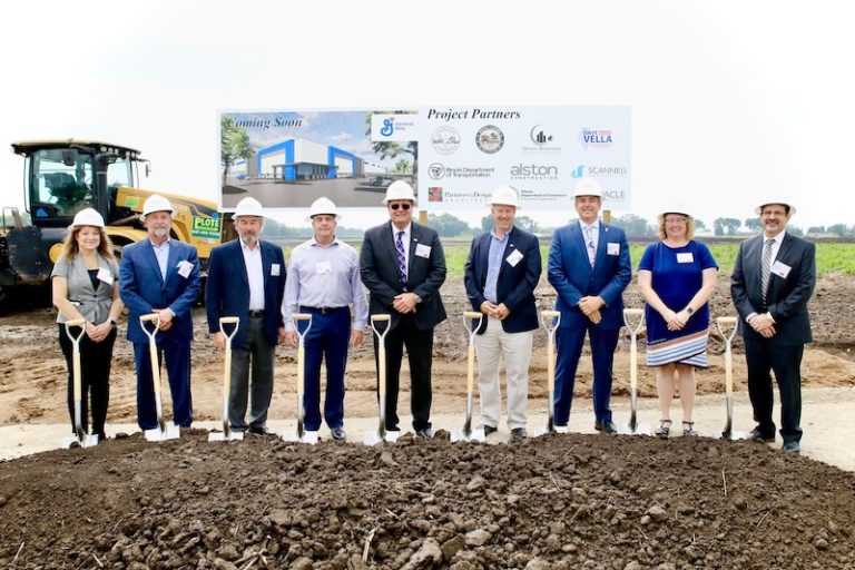 Construction is underway for General Mills’ warehouse and distribution