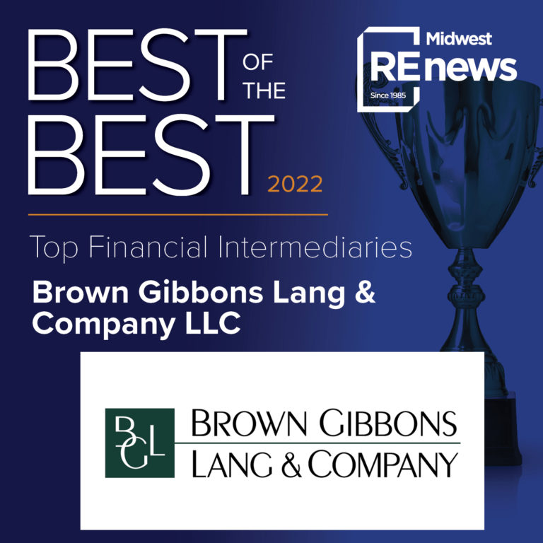 Brown Gibbons Lang & Company LLC REJournals
