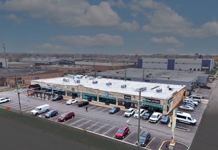 Marcus & Millichap brokers sale of retail strip in Schiller Park