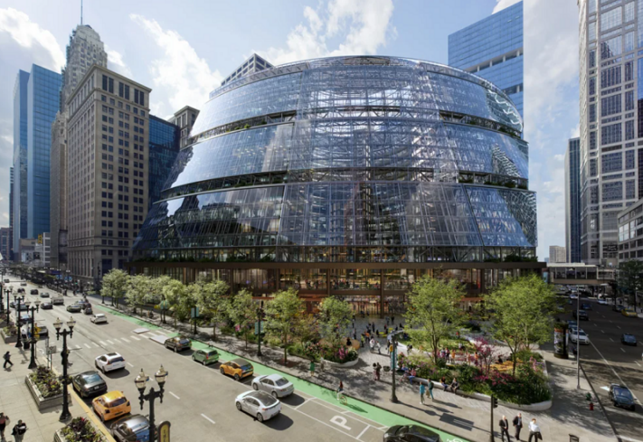 A Brand-new Thompson Center? Google Unveils Plans For Famed, Oft ...