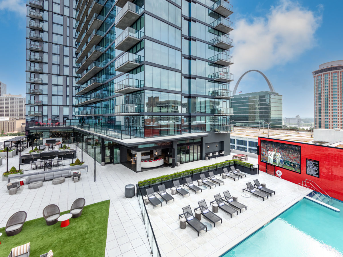 How strong is the commercial real estate market in St. Louis? That