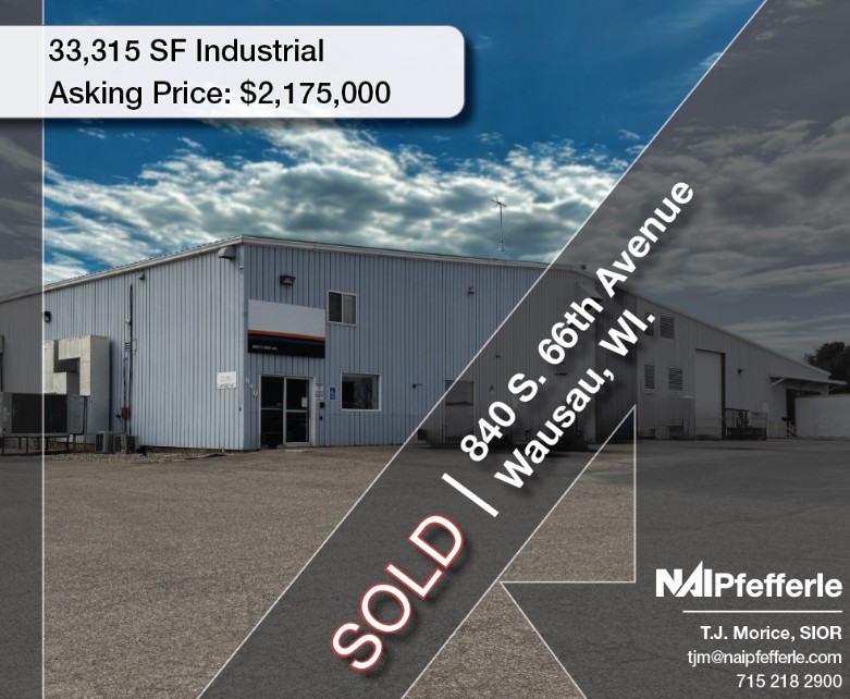 NAI Pfefferle brokers sale of 33,315-square-foot industrial property in Wausau – REJournals NAI Pfefferle brokers sale of 33,315-square-foot industrial property in Wausau – REJournals